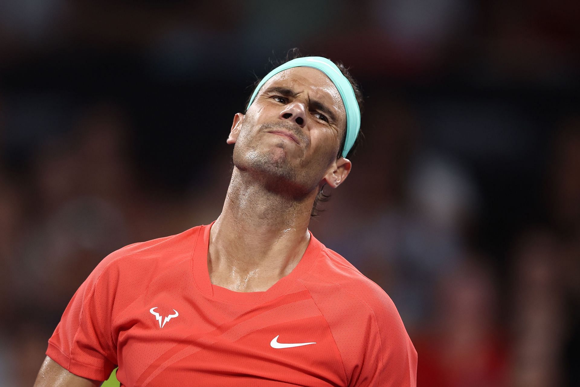 Rafael Nadal sustained an ankle injury at the 2024 Brisbane International.