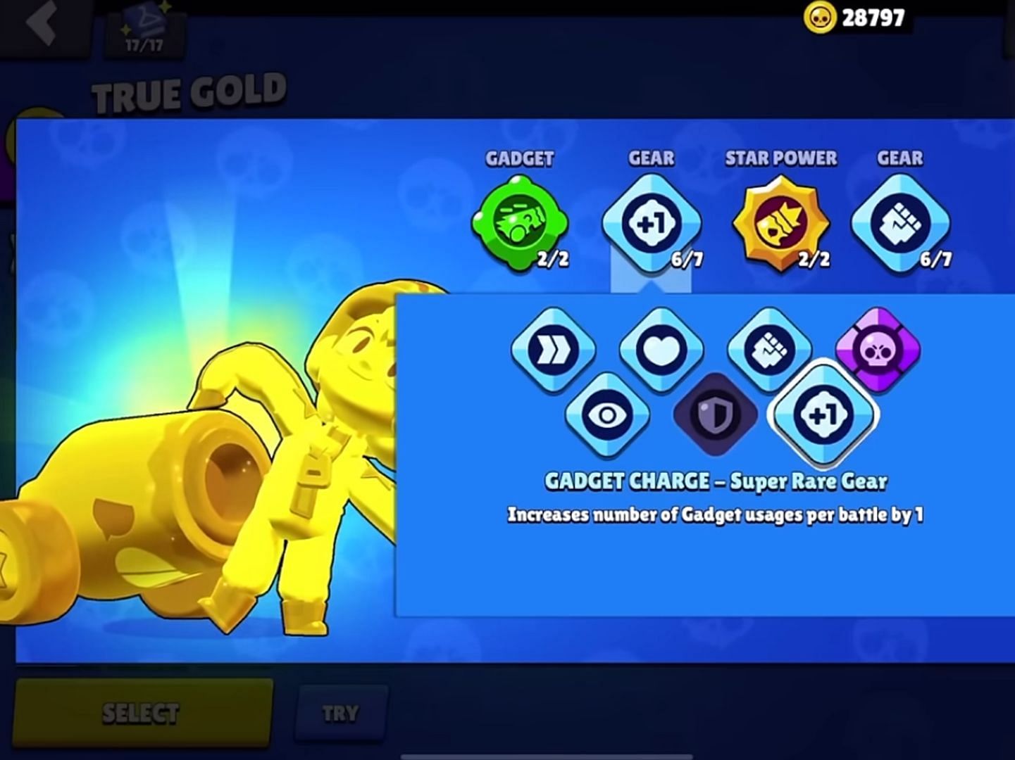 Gadget Charge Gear (Image via Supercell)