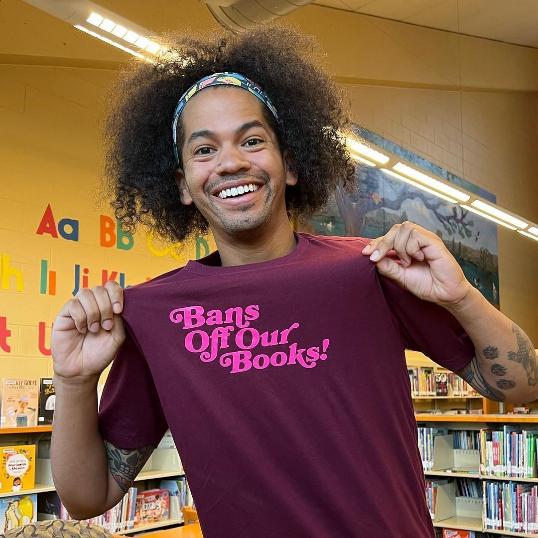 Mychal Threets is a viral librarian on TikTok has put up his papers! (Image via Instagram/ mychal3ts)