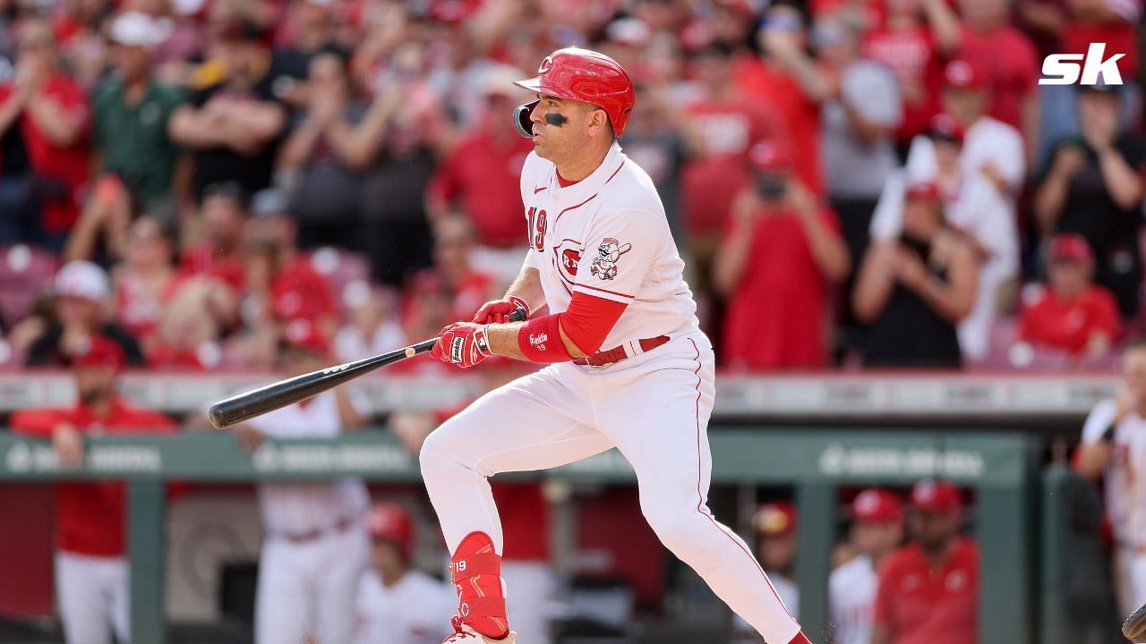 Joey Votto crushes first home run with Blue Jays as former MVP attempts to make MLB roster