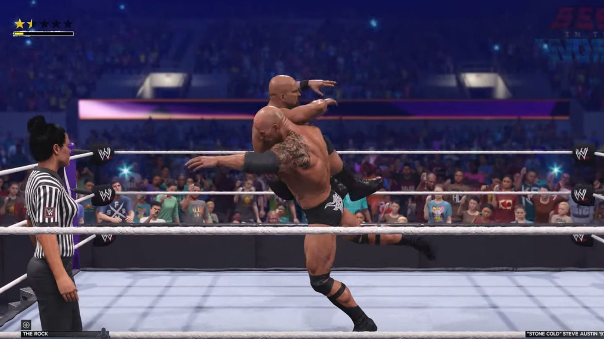 Quickly press the Finisher button (Image via YouTube/ Bestintheworld)