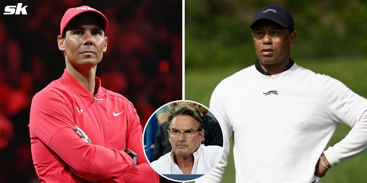 Jimmy Connors, Rafael Nadal, Tiger Woods 
