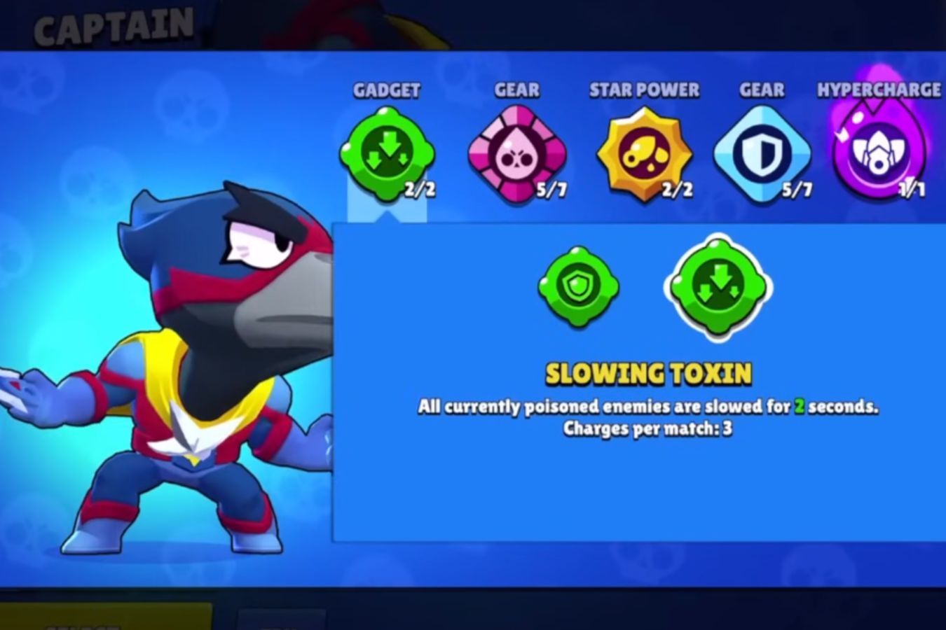 Brawl Stars Crow guide to reduce opponent's mobility (Image via Supercell)