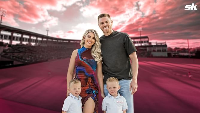 In Photos: Freddie Freeman's wife Chelsea shares endearing moments of sons Brandon & Maximus enjoying playtime with Dodgers star
