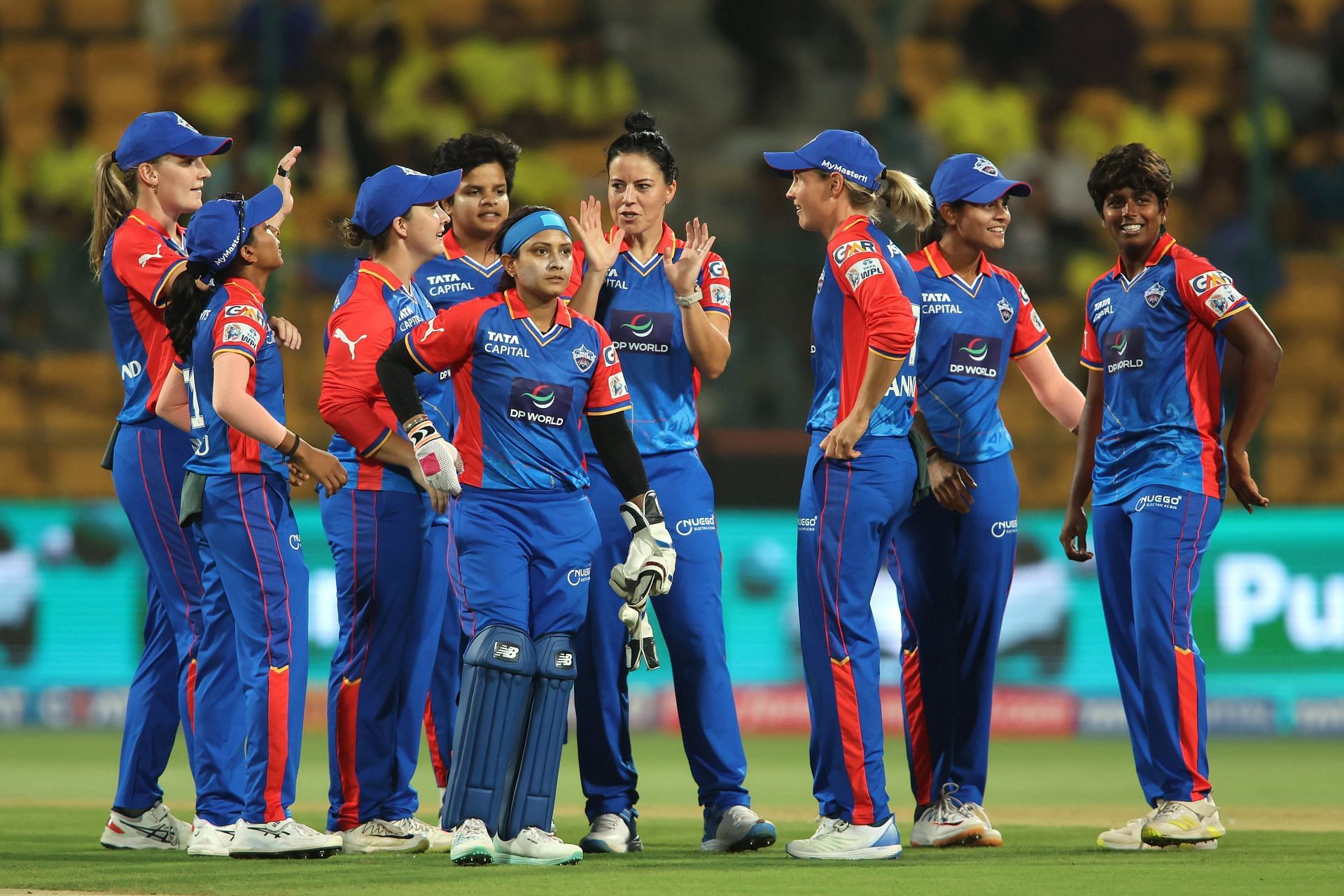 Delhi Capitals in action (Image Courtesy: X/Women