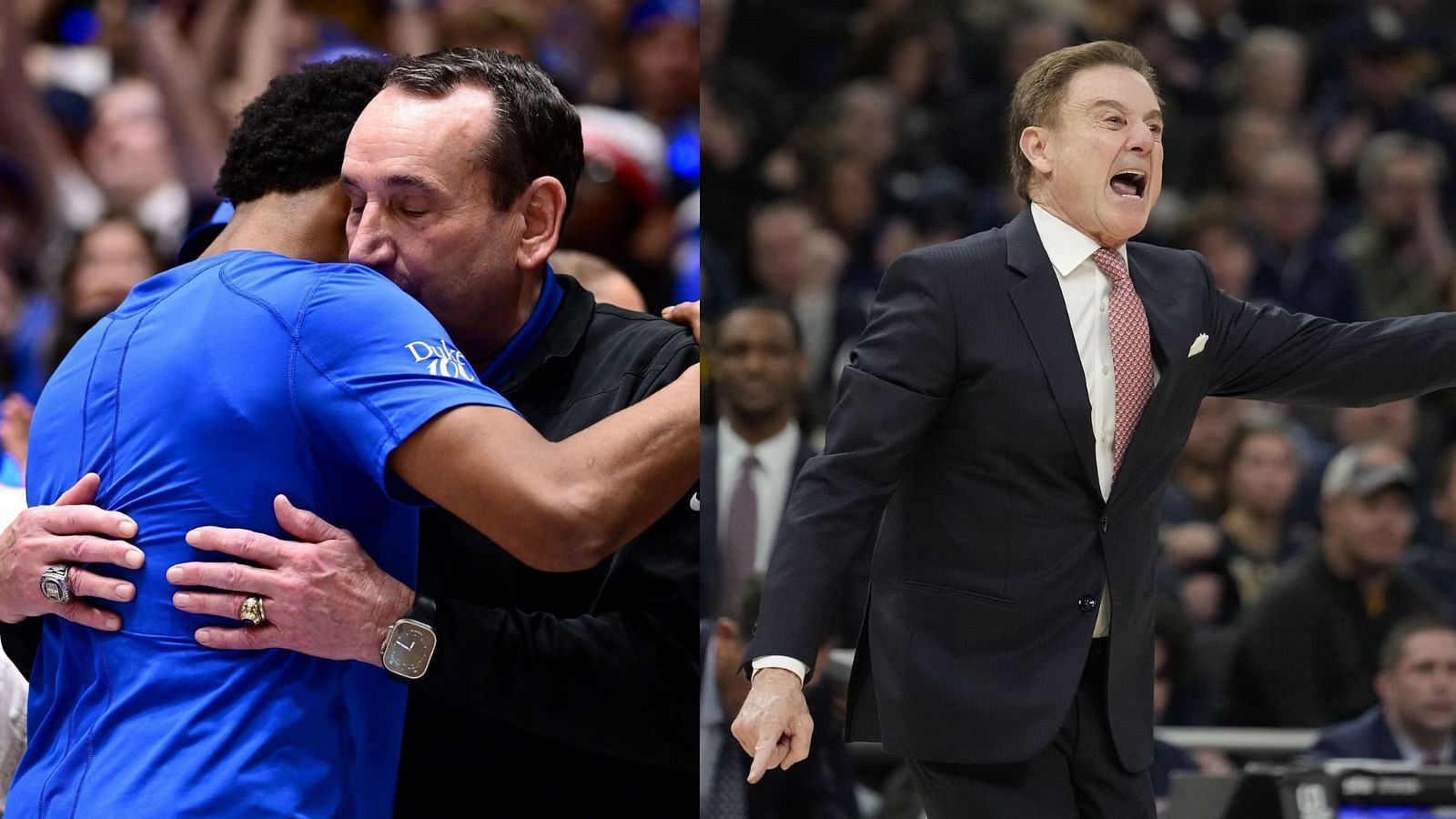 Legendary coaches Mike Krzyzewski and Rick Pitino coached in several games on our top ten Elite Eight games list.