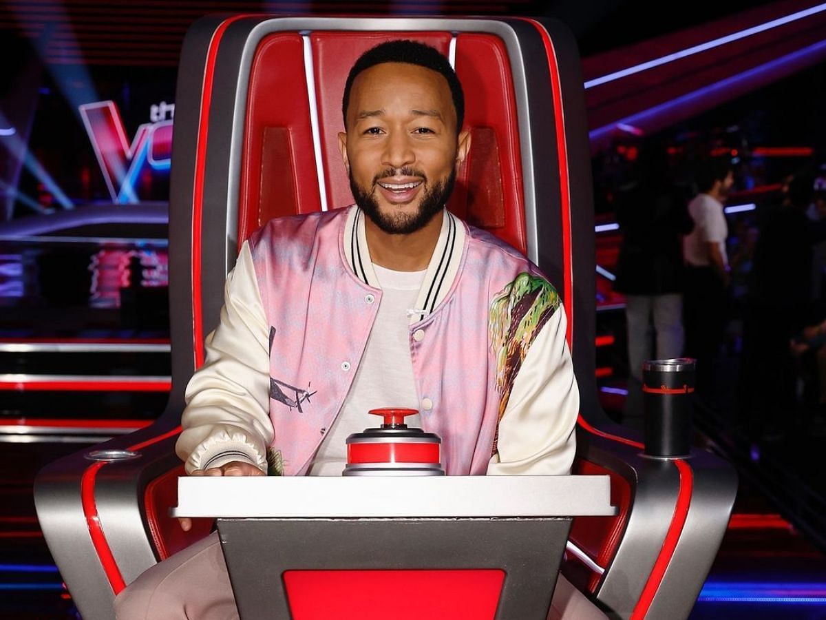 John Legend from The Voice on NBC (Image via Instagram/@johnlegend)