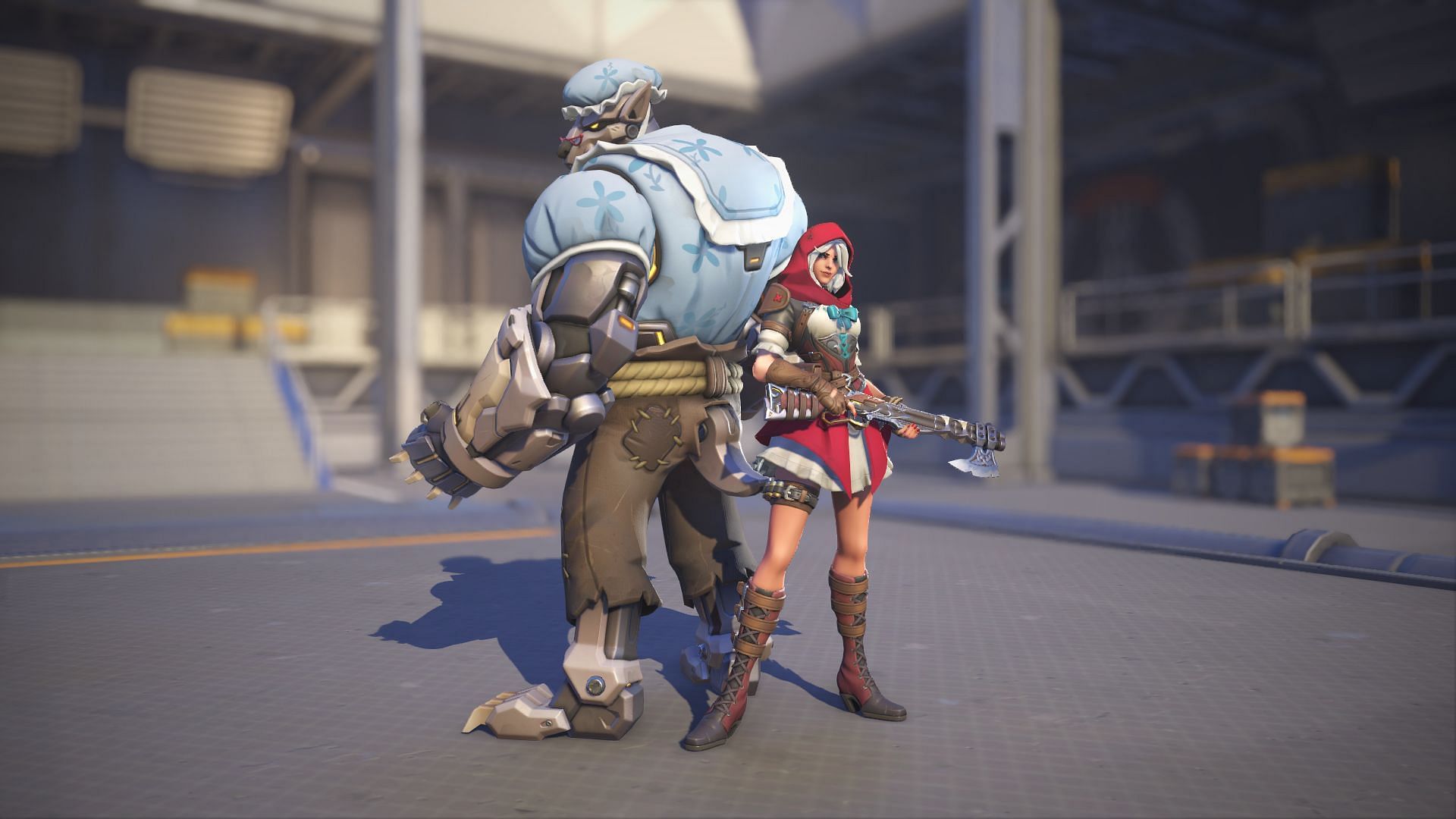 Little Red remains the funniest option among the best Ashe skins in the game (Image via Blizzard Entertainment)