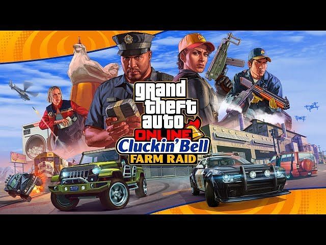 GTA Online Concealed Weapons mission in the Cluckin' Bell Farm Raid ...