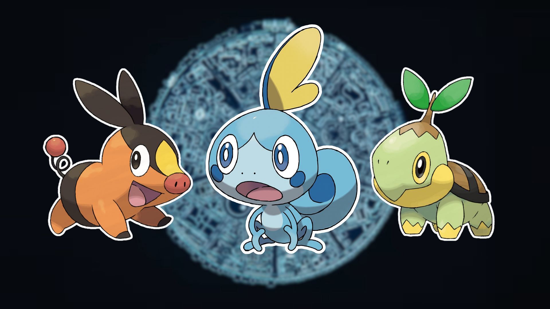 Tepig, Sobble and Turtwig (Image via The Pokemon Company)