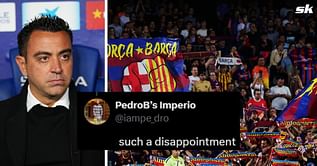 "Xavi is such a disappointment", "Don’t feel good about this" - Barcelona fans react as star starts in unnatural position for UCL clash against Napoli