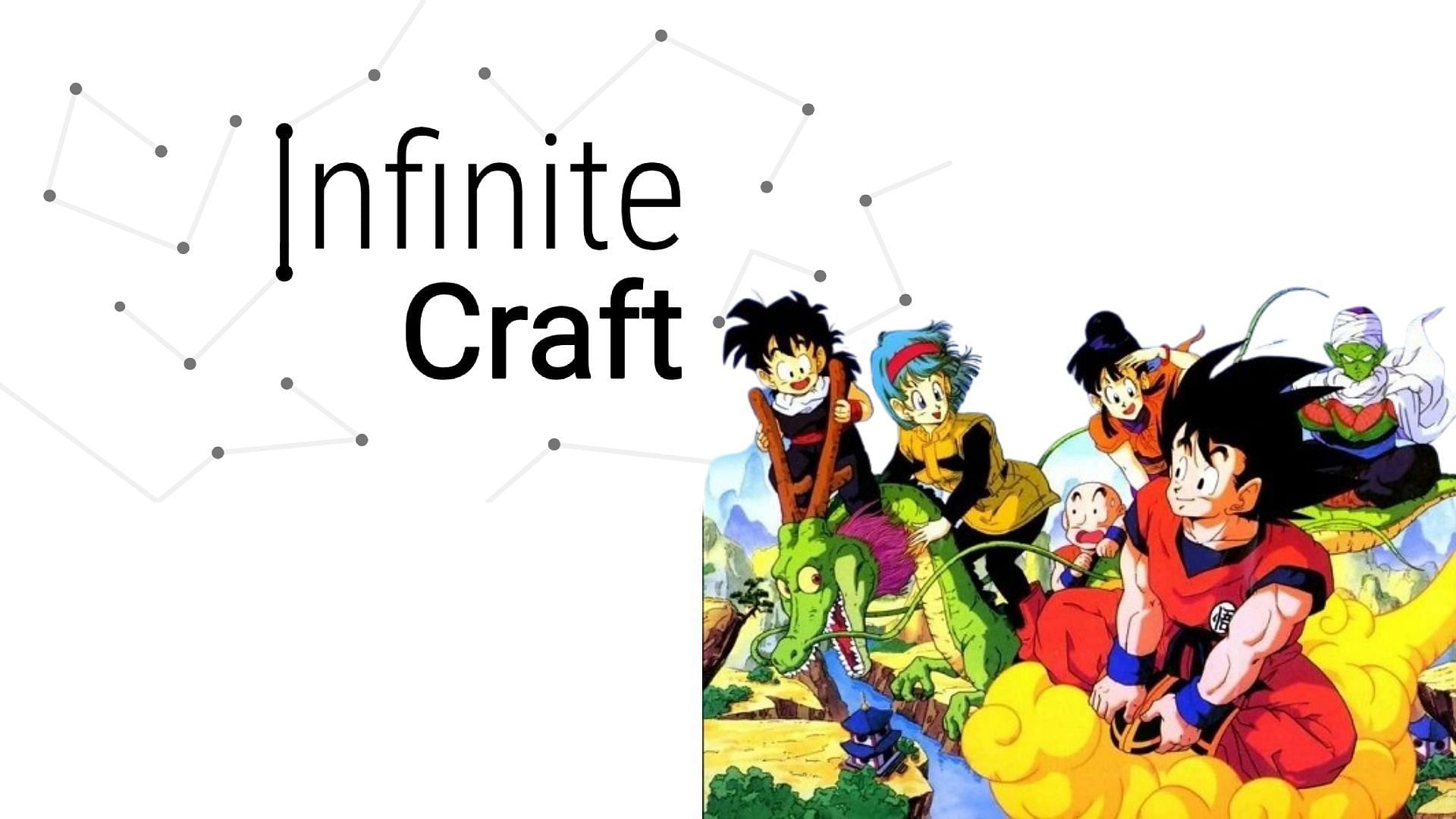 How to make Dragon Ball Z in Infinite Craft (Image via Infinite Craft | Dragon Ball Z)