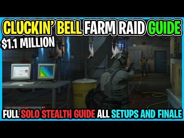 5 best ways to make money in GTA Online Cluckin Bell Heist update (Solo)