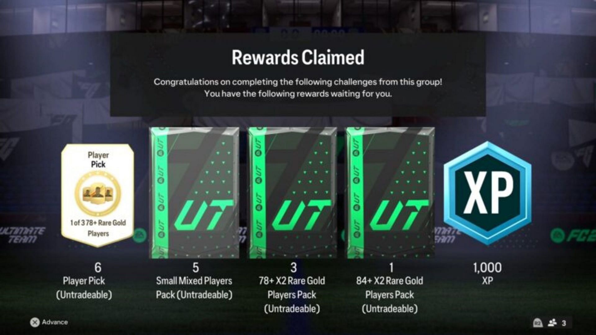 The EA FC 24 Unlimited Pack Glitch grants players unlimited player picks and premium packs (Image via EA Sports)