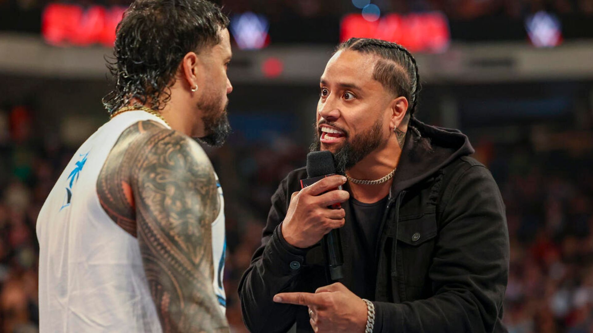 The Usos will be battling eachother at WrestleMania.