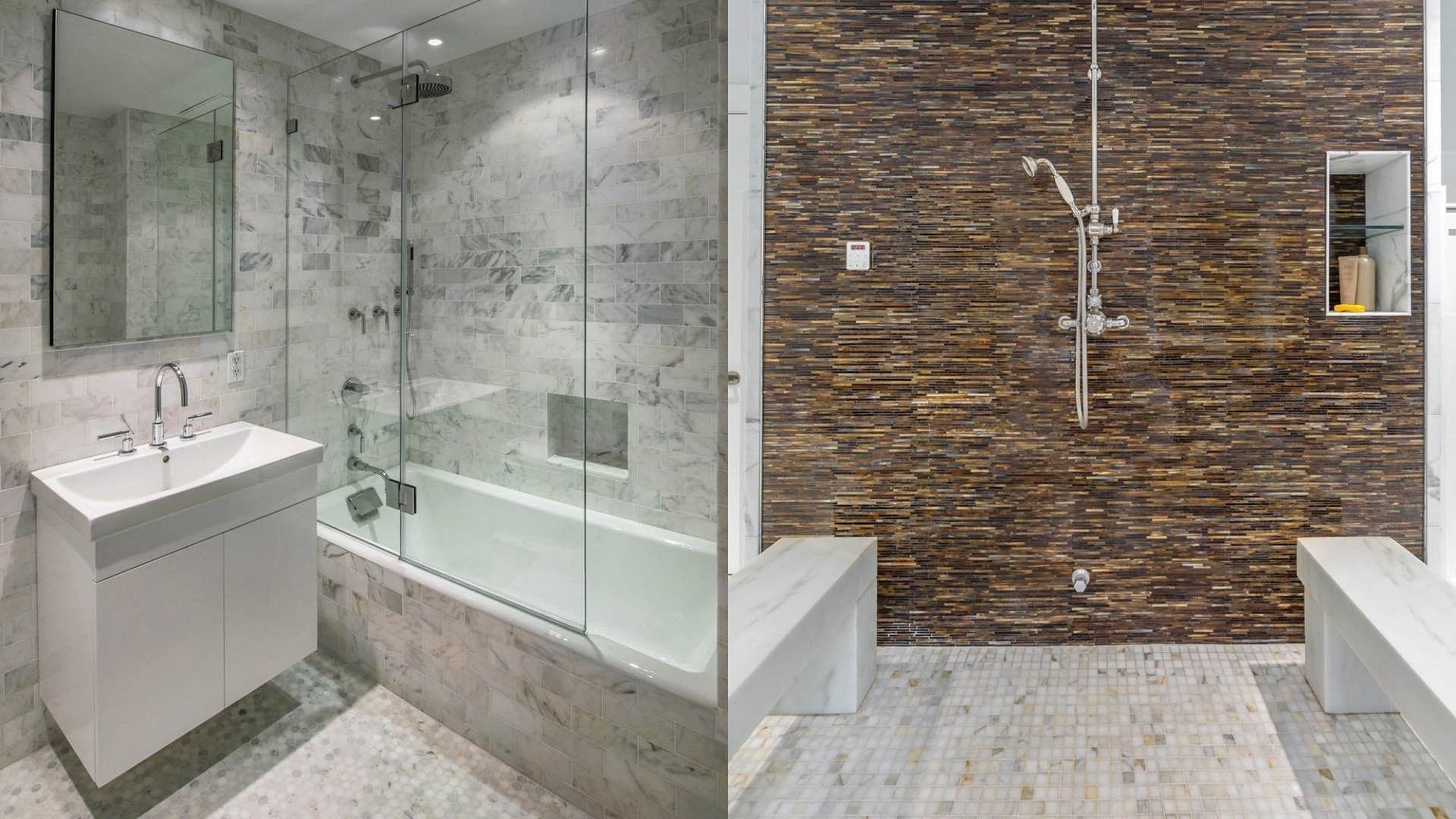 Bathroom tile trends (Image via Artistic Tile)