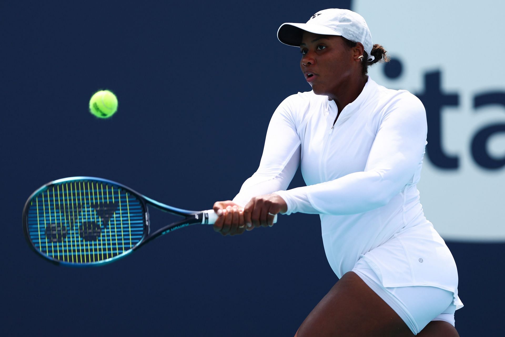 Taylor Townsend at the 2024 Miami Open - Getty Images
