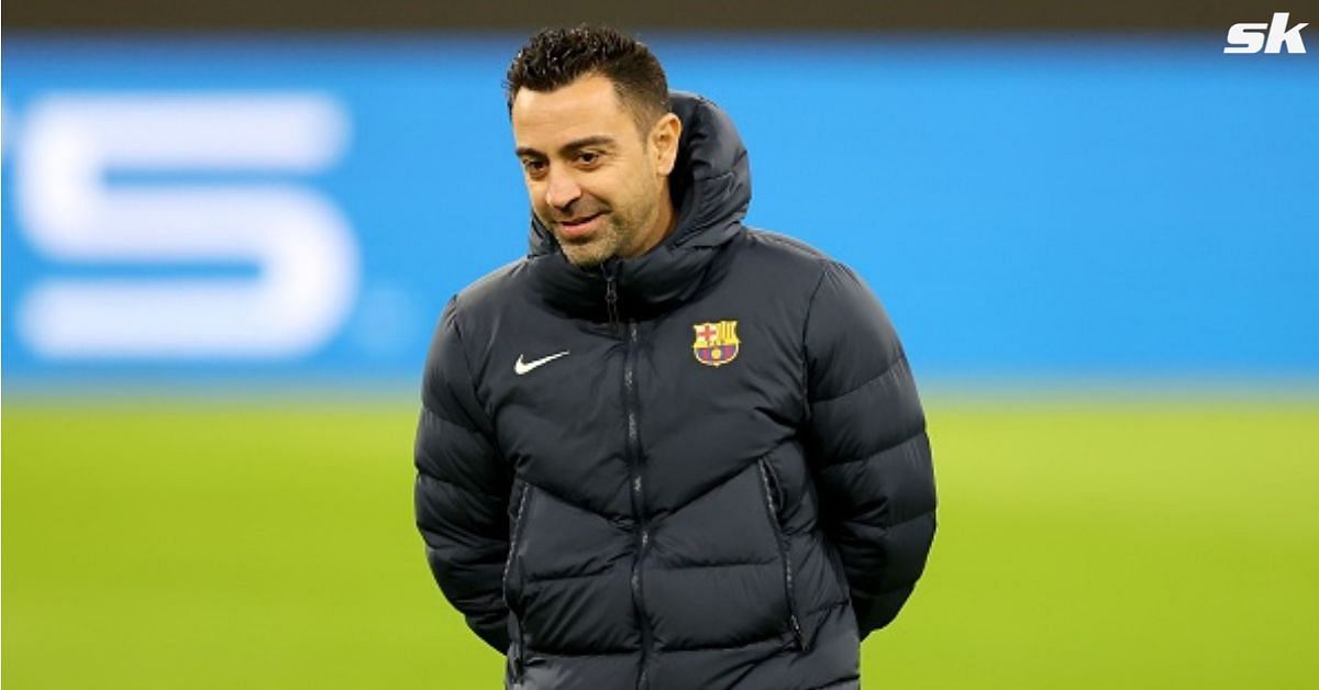 Barcelona manager Xavier Hernandez