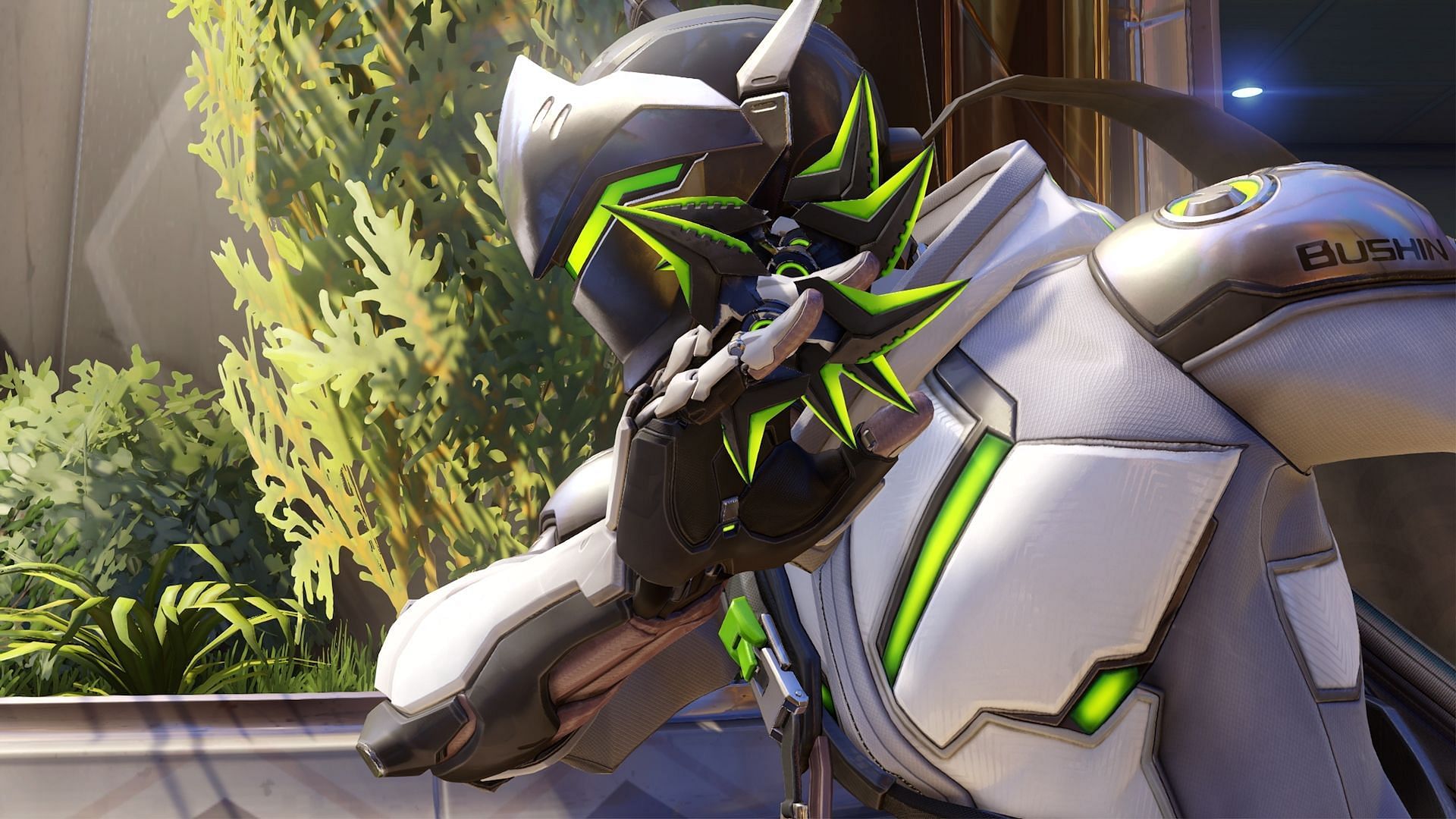 Genji is one of the best DPS&#039; to pair with Illari (Image via Blizzard Entertainment)