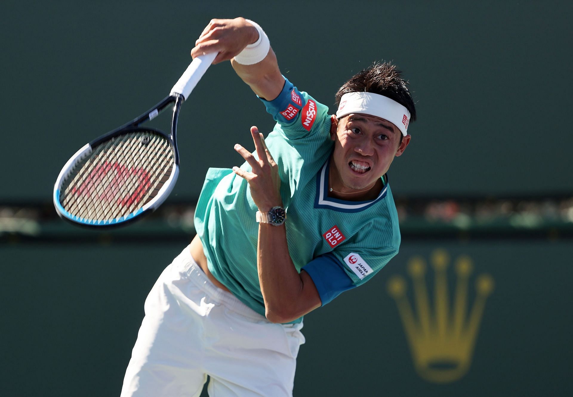 Kei Nishikori is making his comeback at the Miami Open.