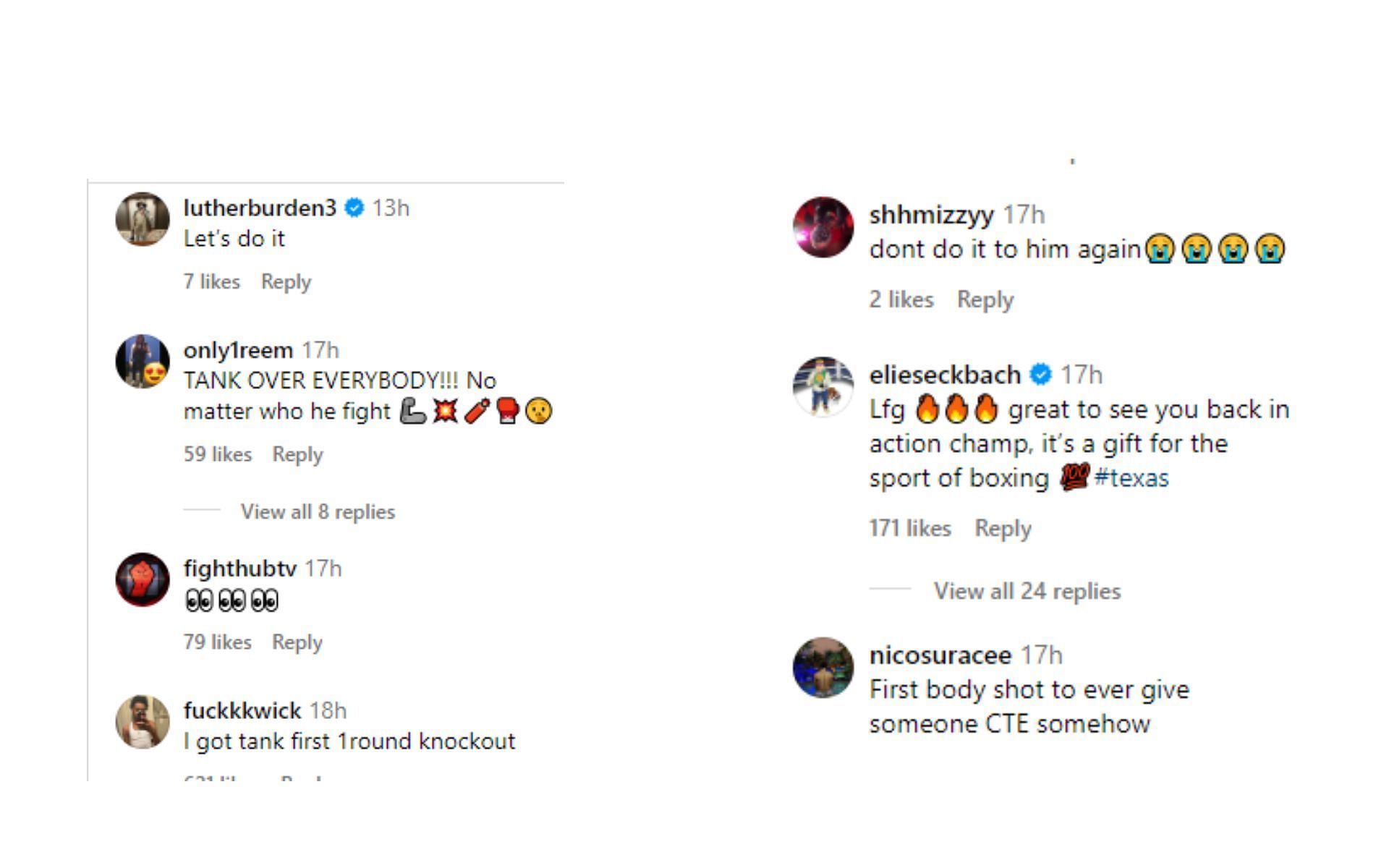 [Images Courtesy: @gervontaa comments on Instagram]