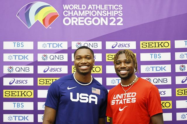 Noah Lyles' Brother Josephus Reacts To Clocking Personal Best Season 