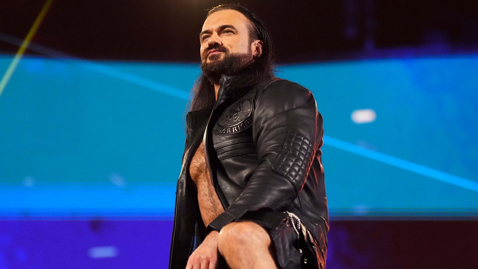 Drew McIntyre stands tall in the ring on WWE RAW