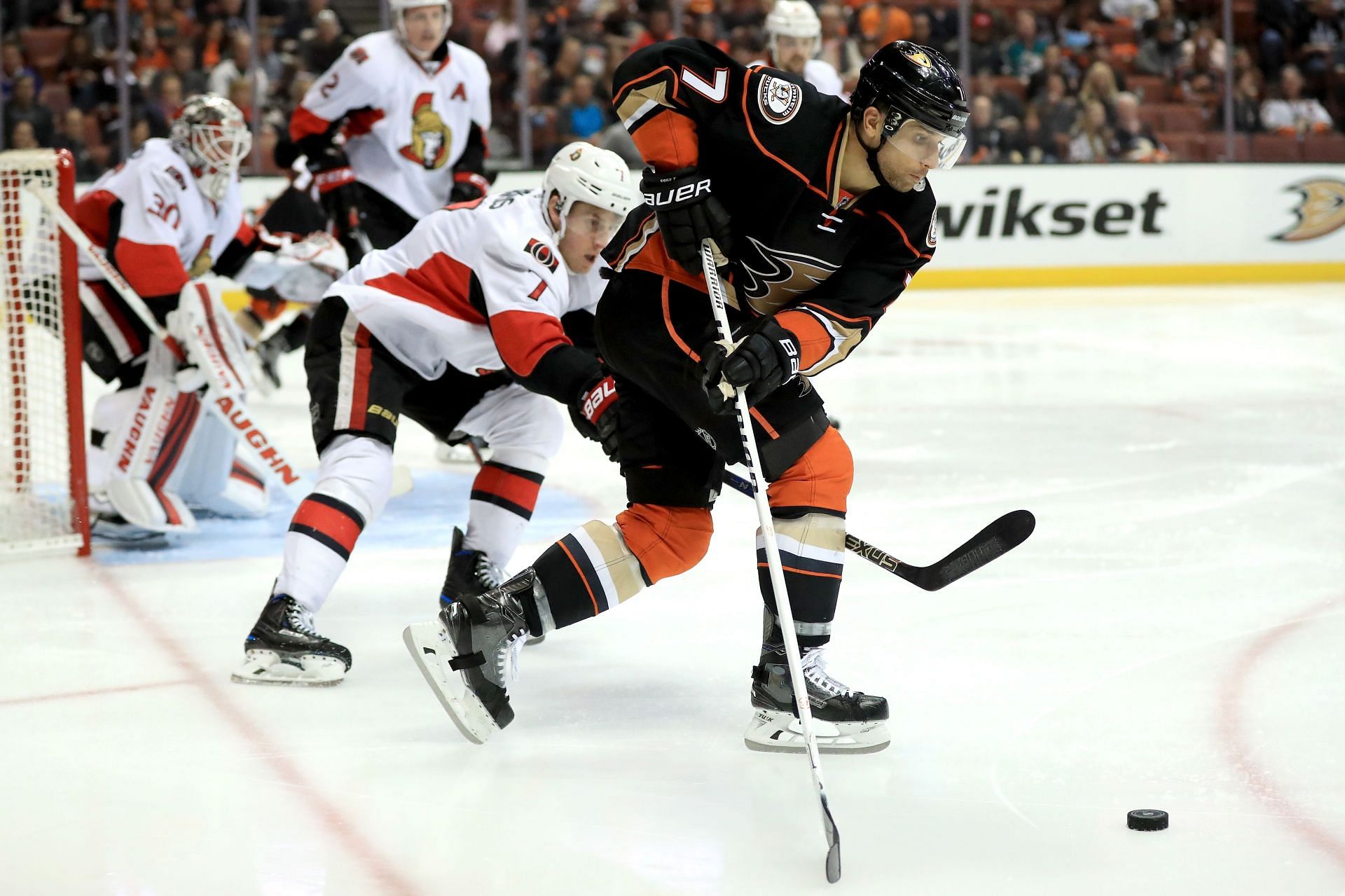 Ottawa Senators v Anaheim Ducks