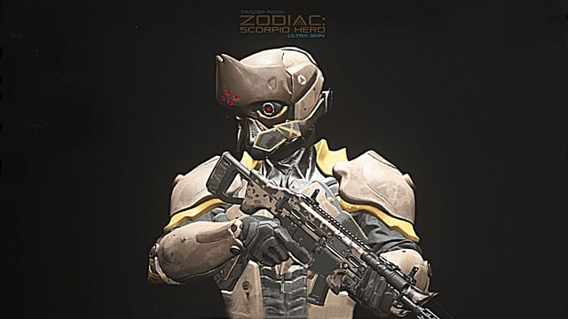 Tracer Pack: Zodiac Scorpio Hero Ultra Skin bundle in MW3 and Warzone ...