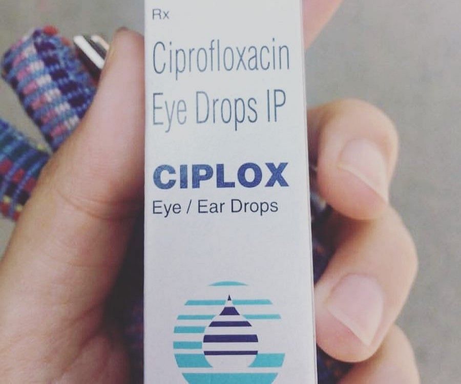 Best eye drops for red eyes: Ciplox (Image by anda_sneha/Instagram)