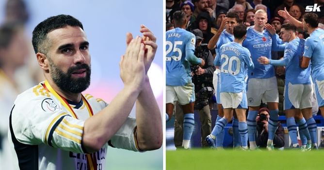 “That’s a point in our favor” - Dani Carvajal highlights advantage Real Madrid hold over Manchester City in Champions League quarter-final