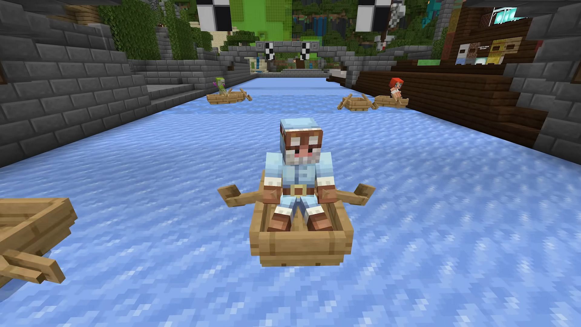 Celebrate Minecraft Realms in this DLC (Image via Mojang)