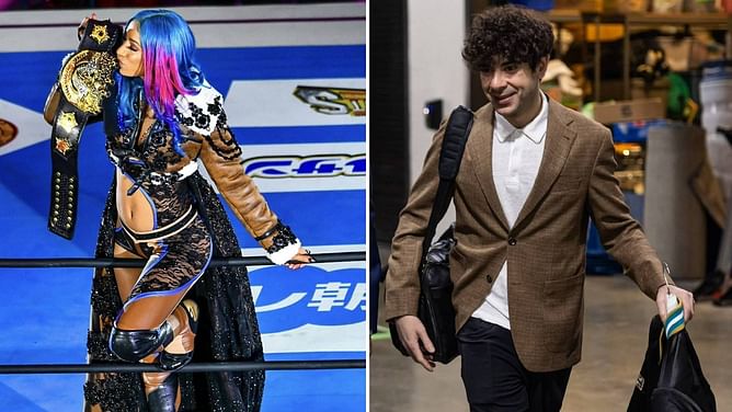 "We're going to see Sasha Banks for three weeks" - Former WWE personality fires shots at AEW President Tony Khan (Exclusive)