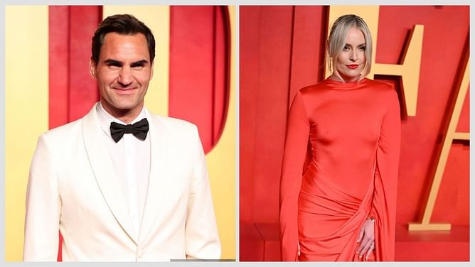 Lindsey Vonn raves about Roger Federer attending Golden State Warriors' practice session