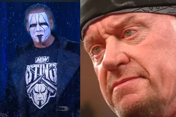 The Undertaker comments on WWE acknowledging Sting's retirement despite "competition" with AEW