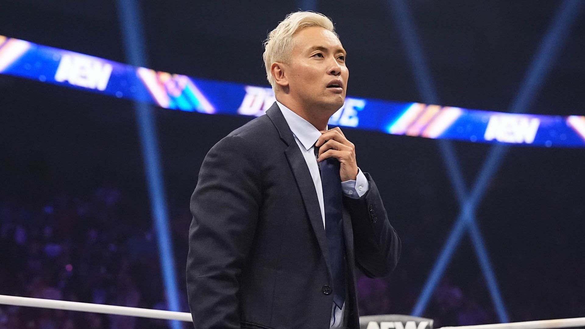 Okada makes his official AEW debut (image credit: of All Elite Wrestling)