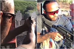 Old video of Lewis Hamilton practicing on shooting range resurfaces, fans react: “My boy is John Wick”