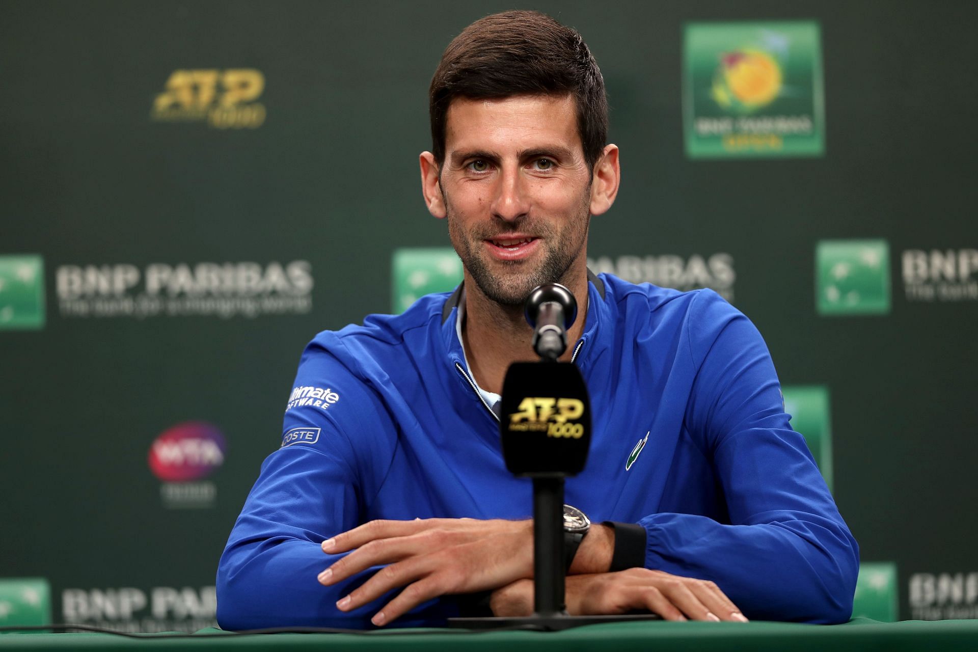 The Serb at the 2019 Indian Wells