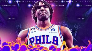 76ers' Tyrese Maxey on adjusting to defenses in Joel Embiid's absence: "Already in box-and-one and trapping me!" (Exclusive)