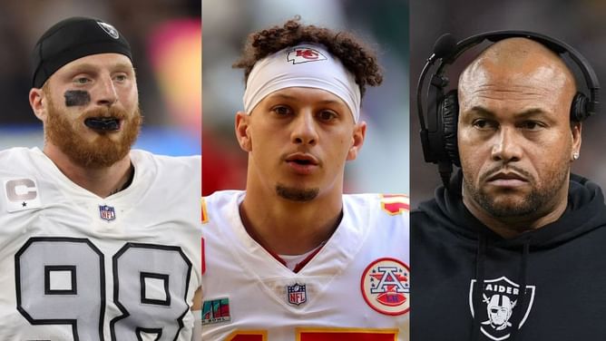 Maxx Crosby reveals true feelings on 'Mahomes Rules' mandated by Raiders HC Antonio Pierce: "He knows I’m coming for him"
