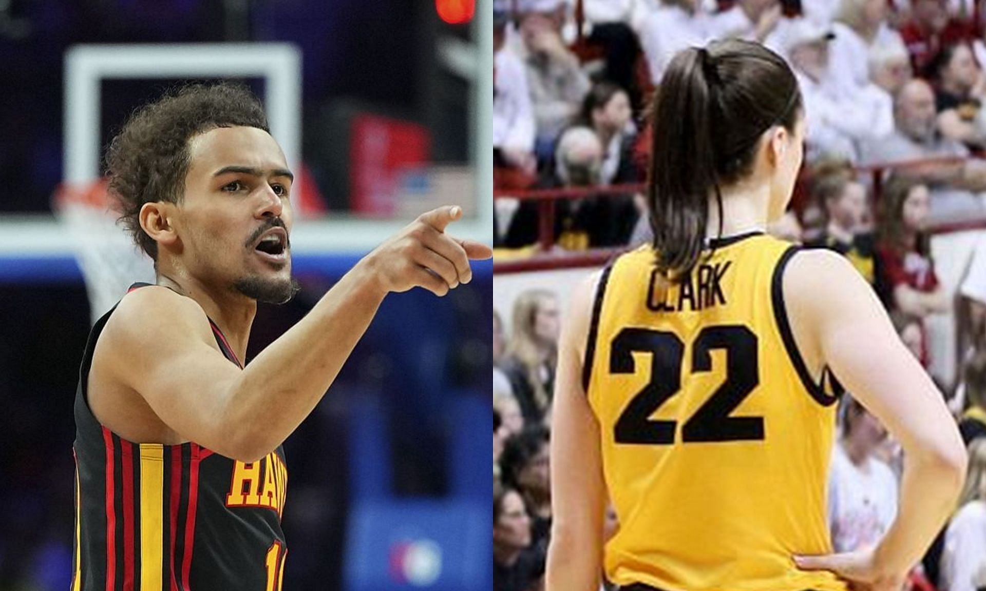 Trae Young gets real on 3-point showdown against Caitlin Clark 