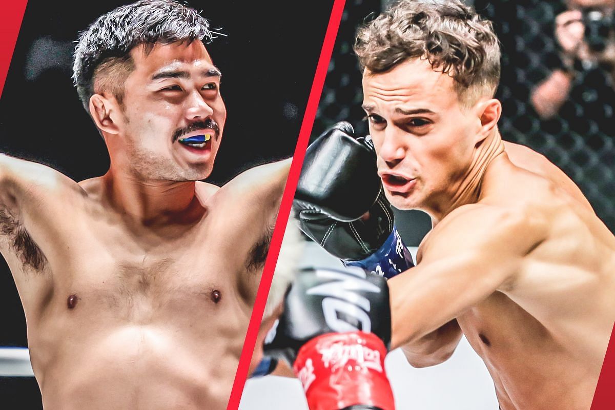 Prajanchai (L) considers Jonathan Di Bella (R) as one of the best strikers in the game and is thrilled to go up against him at ONE Friday Fights 58. -- Photo by ONE Championship
