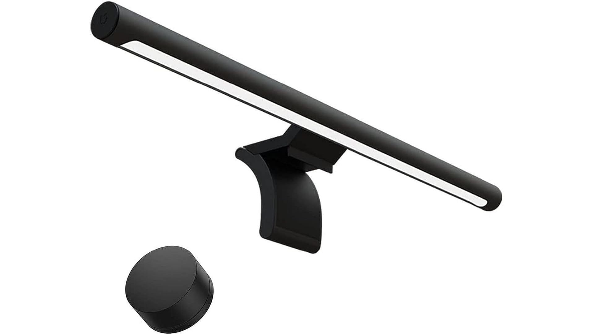 Xiaomi Mi monitor light bar with its remote control (Image via Amazon)