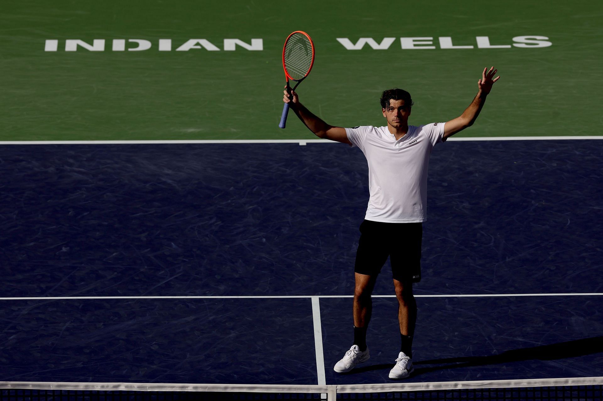 Taylor Fritz in Indian Wells