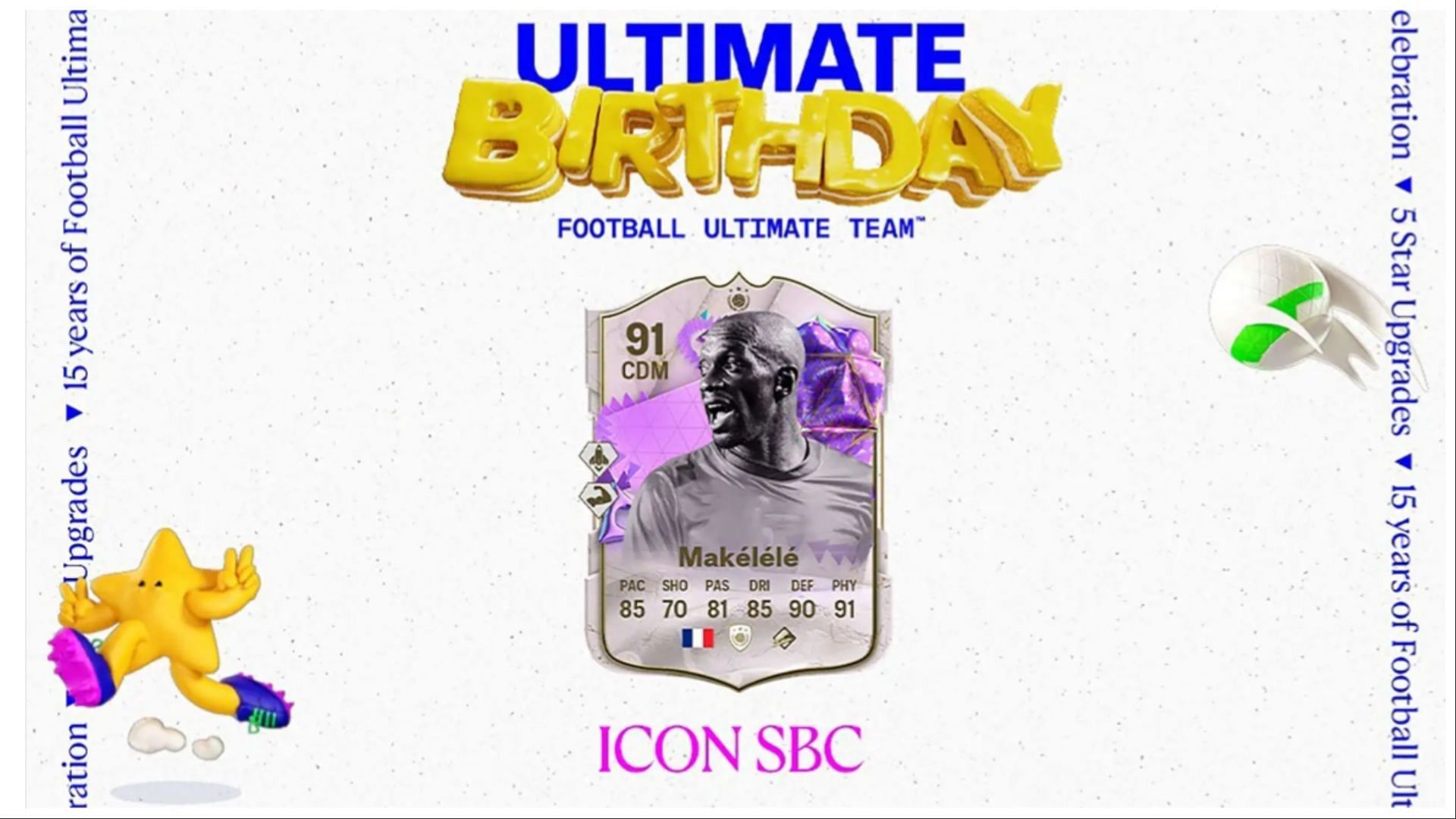 The EA FC 24 Claude Makelele Ultimate Birthday Icon SBC has arrived