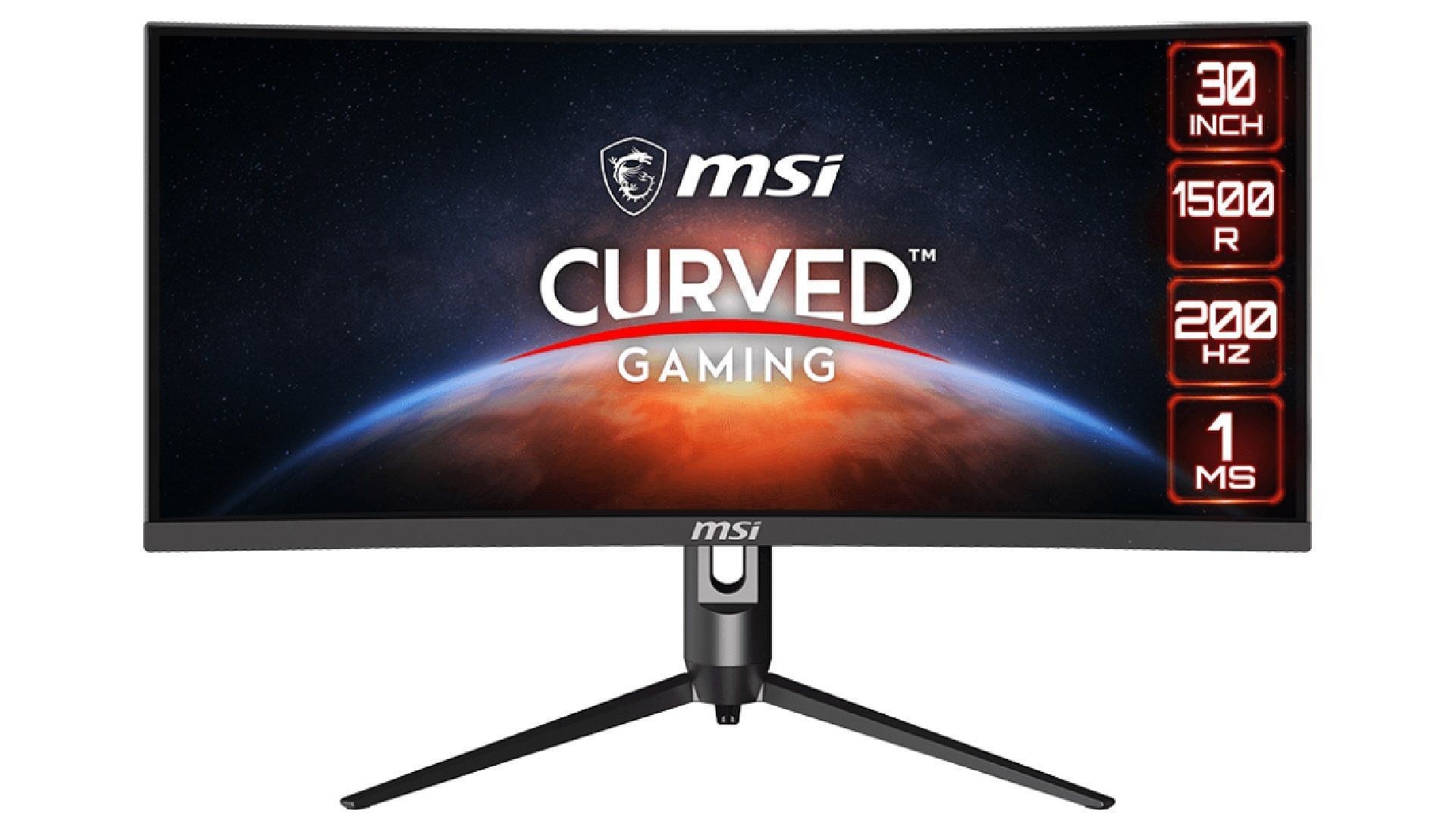 MSI MAG301CR2 ultrawide gaming monitor in Black (Image via MSI)