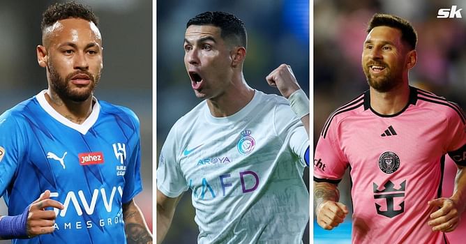 Cristiano Ronaldo ranked well below Lionel Messi in Daily Mail's greatest ever footballer rankings, Neymar fails to make top 50