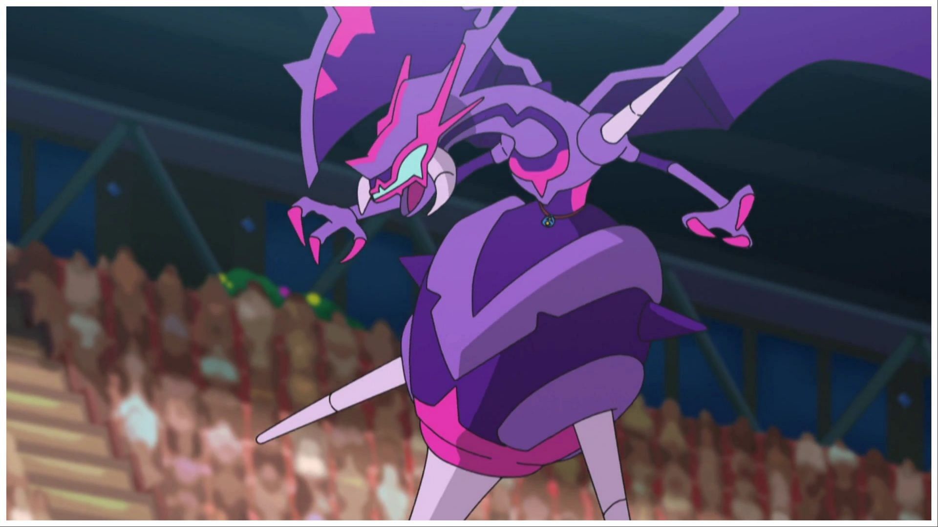 Naganadel as seen in the Pokemon anime (Image via The Pokemon Company)