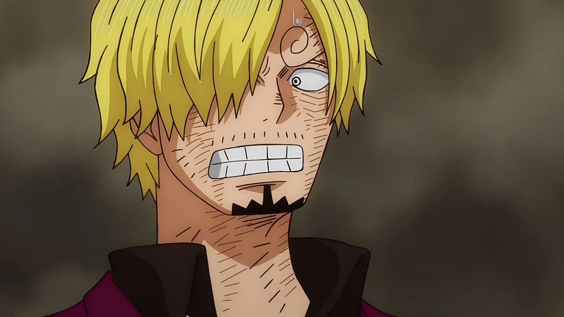 Sanji as seen in the anime (Image via Toei Animation)