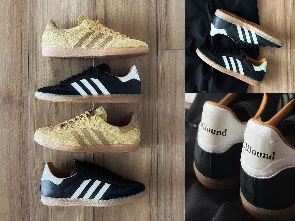 JJJJound x Adidas Samba Pack (Image via Twitter/@whentocop)